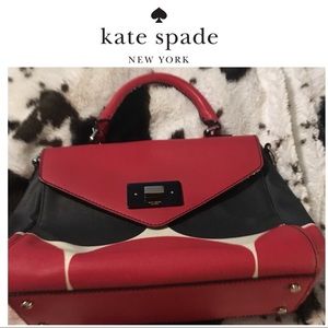 Kate spade polkadots cross body bag